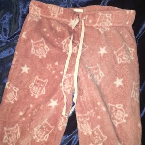 Plush PJ pants
